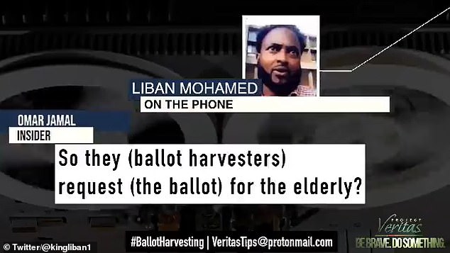 O'Keefe's project Veritas released a video of Liban Mohammed, brother of Minneapolis city councilor Jamal Osman, illegally dropping about 300 votes during the recent election.