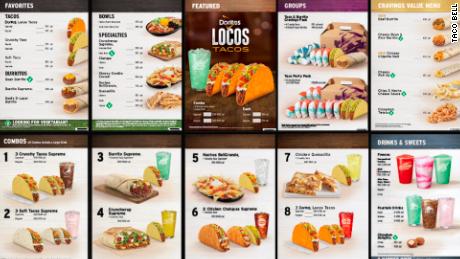 Taco Bell's new menu is coming out on November 2nd.