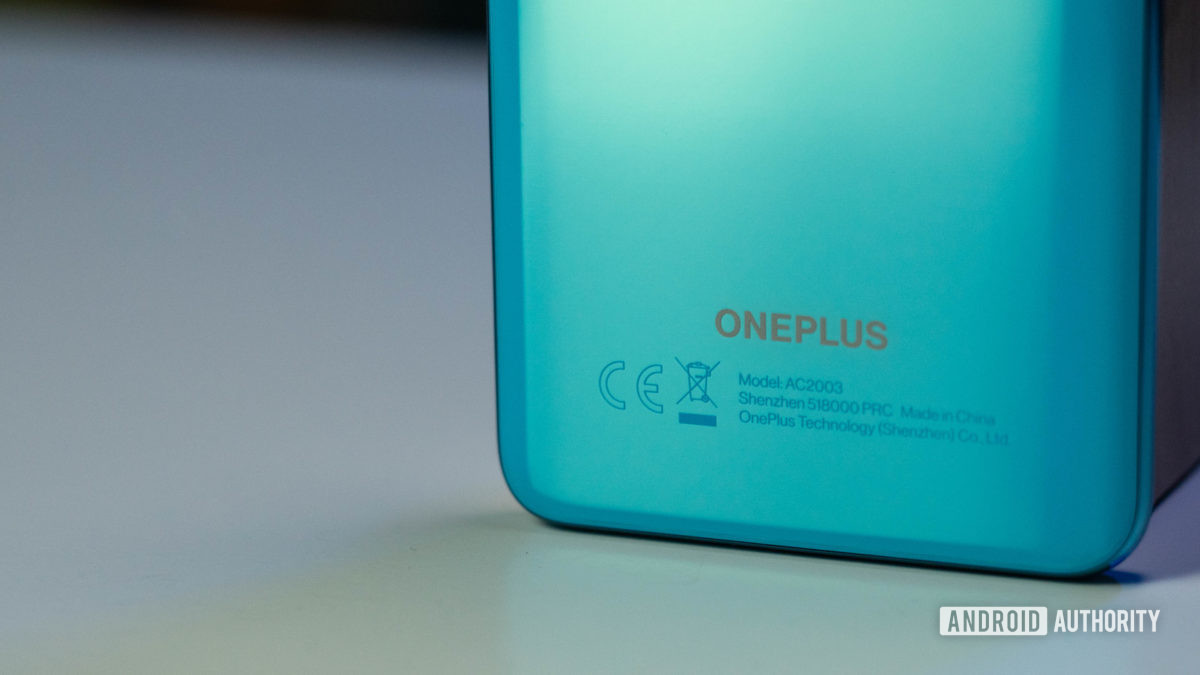 OnePlus North OnePlus logo branding