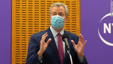 De Blasio says New York could face another strike due to rising Govt-19 infections