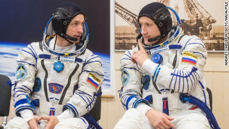 Russian spacewalk helps prepare space station for new unit