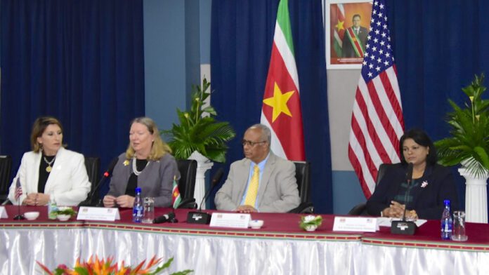 Suriname and the United States assess the relationship during the second bilateral dialogue