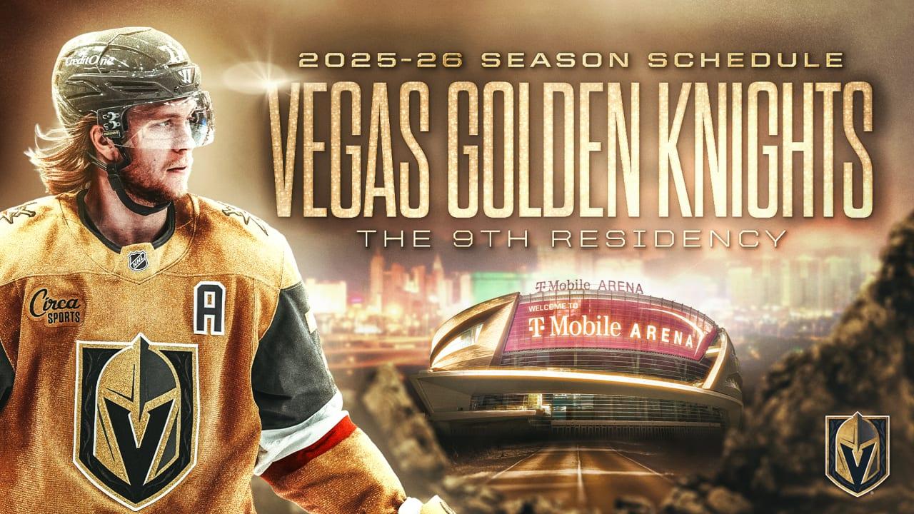 It announces a 2025-26 standard for the standard Vegas of Gold Knights |Vegas Gold Knights