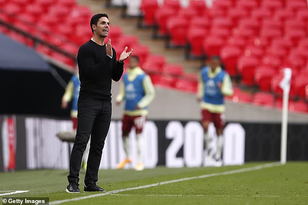 Arsenal fans have joked that Arteta should become player-manager after his impressive skill
