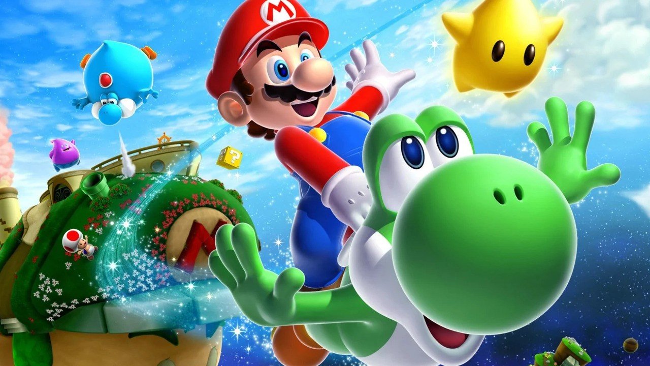 Random: Can you hear it?  Sounds like Super Mario Galaxy 2 music in 3D All-Stars