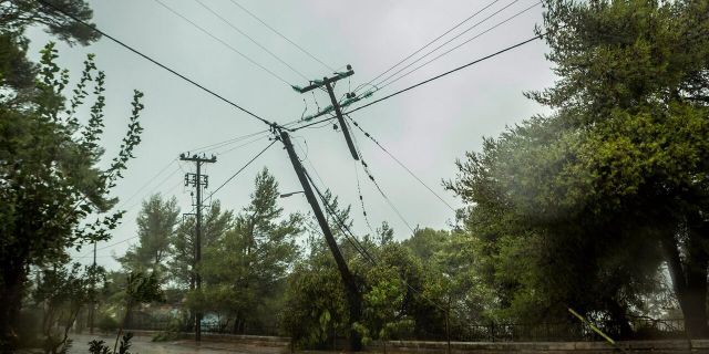 On Friday, September 18, 2020, electricity and telecommunications connections were damaged during a storm at the port of Argostoli on the Ionian island of Kefalonia in western Greece.