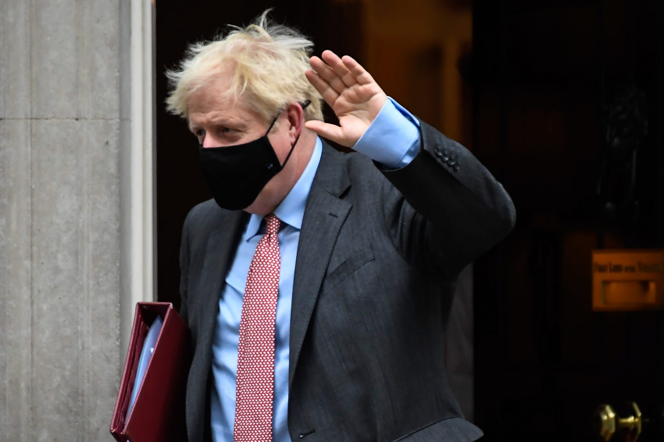 Prime Minister Boris Johnson urges Britain to follow rules to avoid being locked up