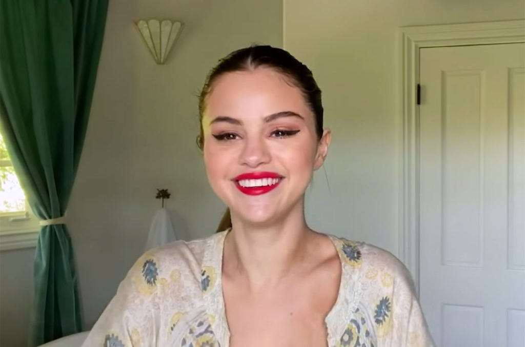 Selena Gomez 'Ice Cream' Music Video Shows What Rare Beauty Lip Suffle Wore