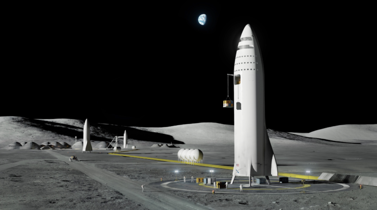 SpaceX Starship Lunar Lander