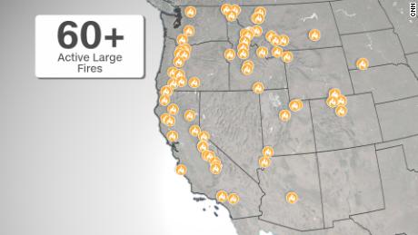 The biggest fire currently active in the United States