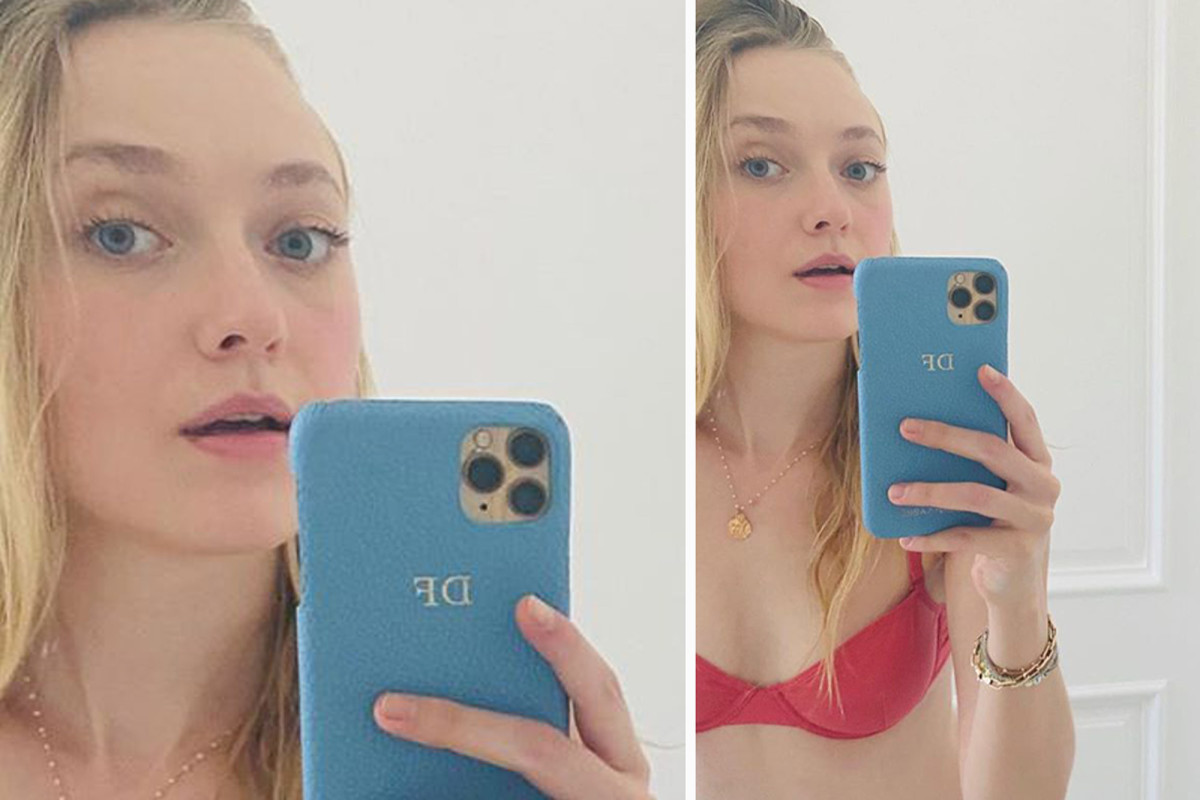 Dakota Fanning Strips for Breast Cancer Awareness and More Star Events