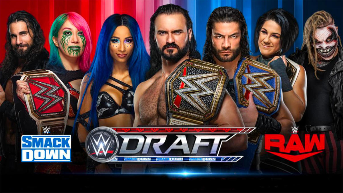 2020 WWE Draft Results: SmackDown and Raw rosters, rules, Monday format, pools of superstars