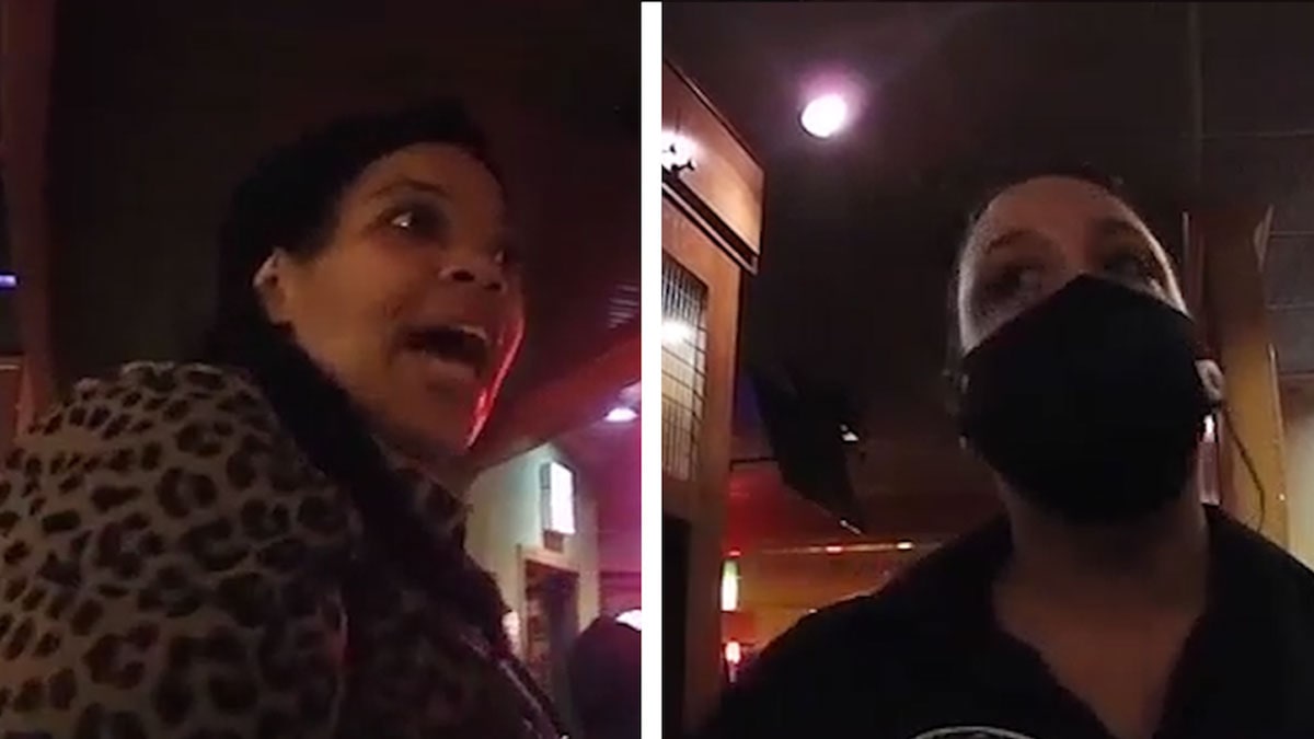 The body cam girl in the high chair of Apple Bee was arrested