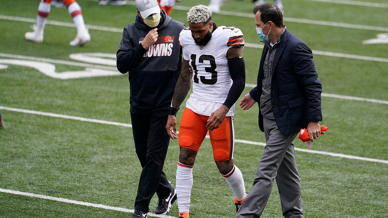 Browns' Odel Beckham Jr. could come out of the season with a torn ACL