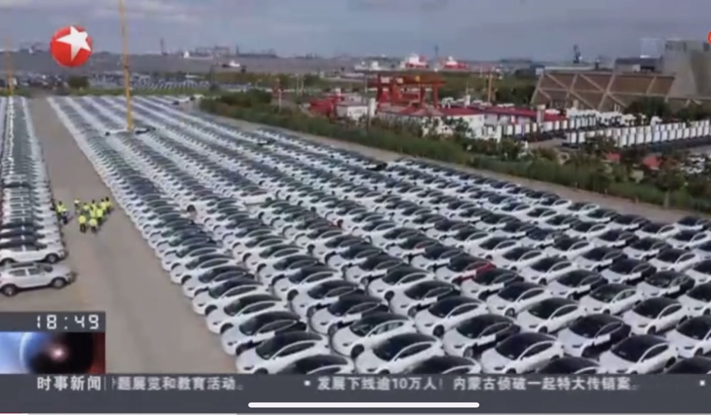 The Tesla Model 3 made in Giga Shanghai goes to Europe next week