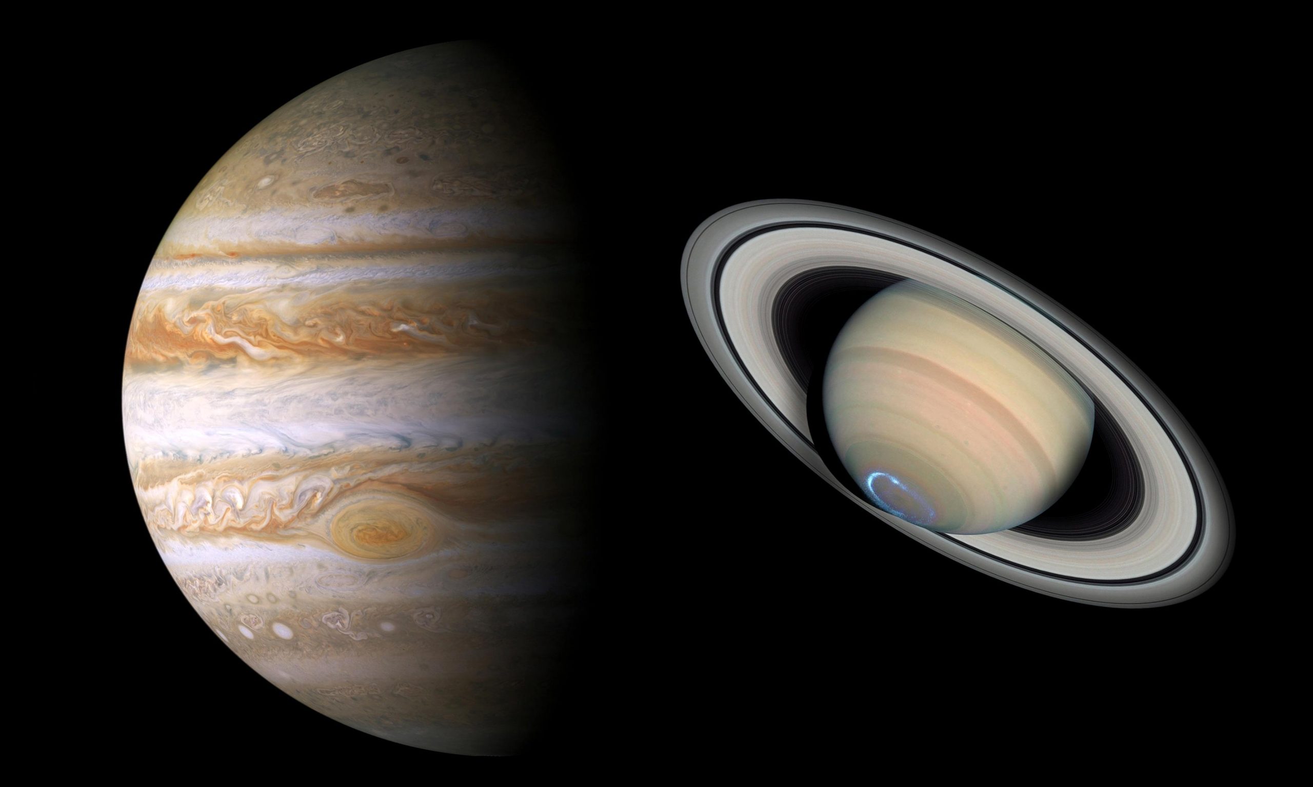 Jupiter and Saturn will look like twins for the first time since the Middle Ages
