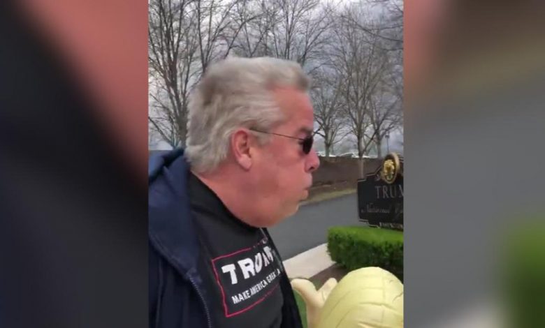 Trump supporter charged with simple assault for breathing