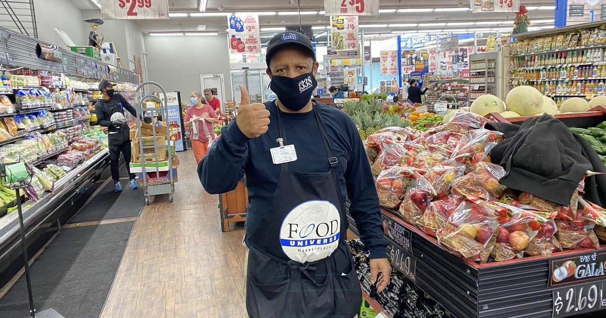 Grocery store employees fear they will get sick as corona virus cases continue to rise