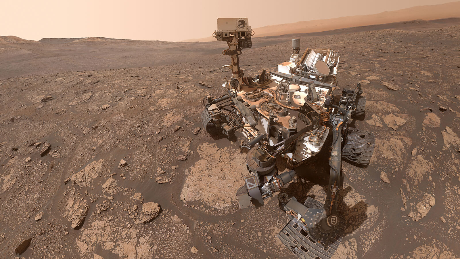 NASA Curiosity Takes Selfie With 'Mary Annining' On Red Planet - NASA's Mars Exploration Program