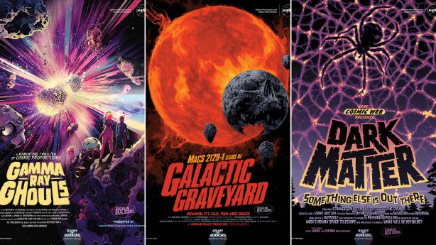 New NASA posters share galaxy horrors for Halloween