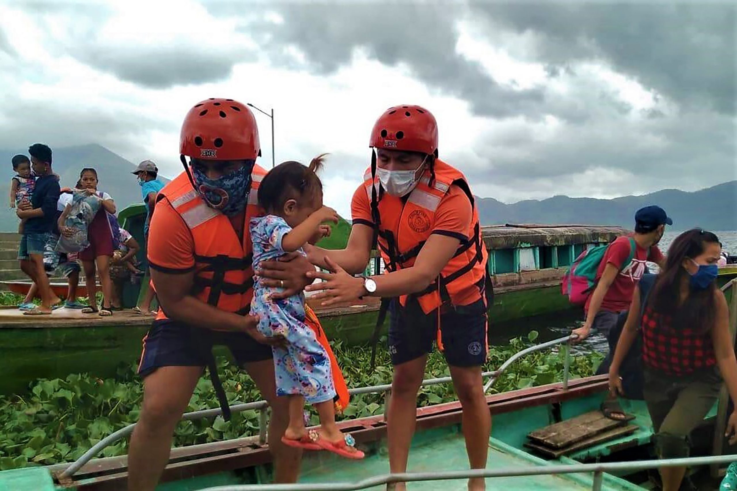 The super typhoon entered the Philippines and displaced 1 million people