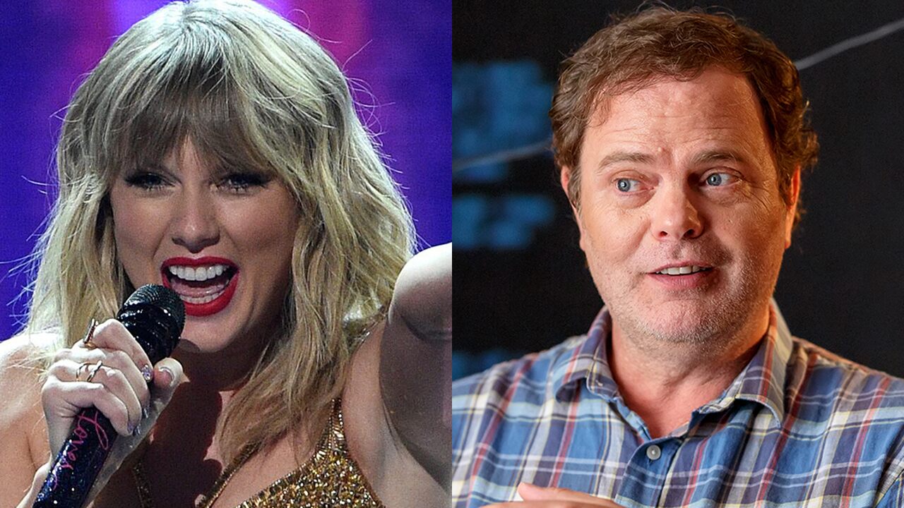 Taylor Swift joins 'The Office' star Raine Wilson on hilarious Twitter exchange