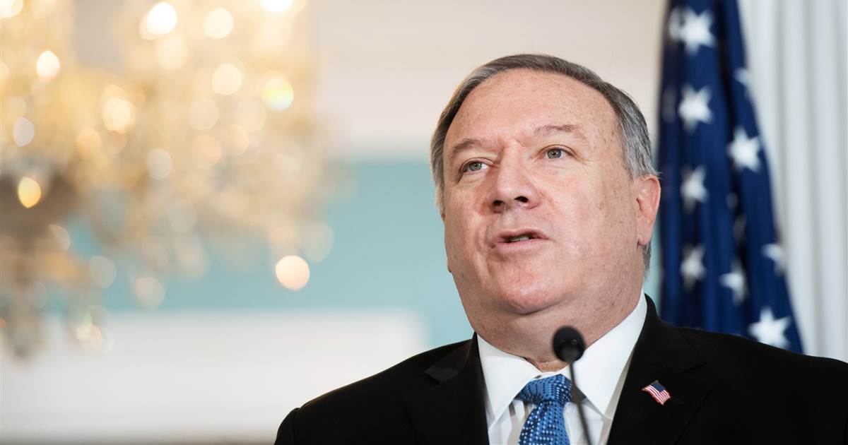 Secretary of State Pompeo says Hague is 'very clearly' Russian