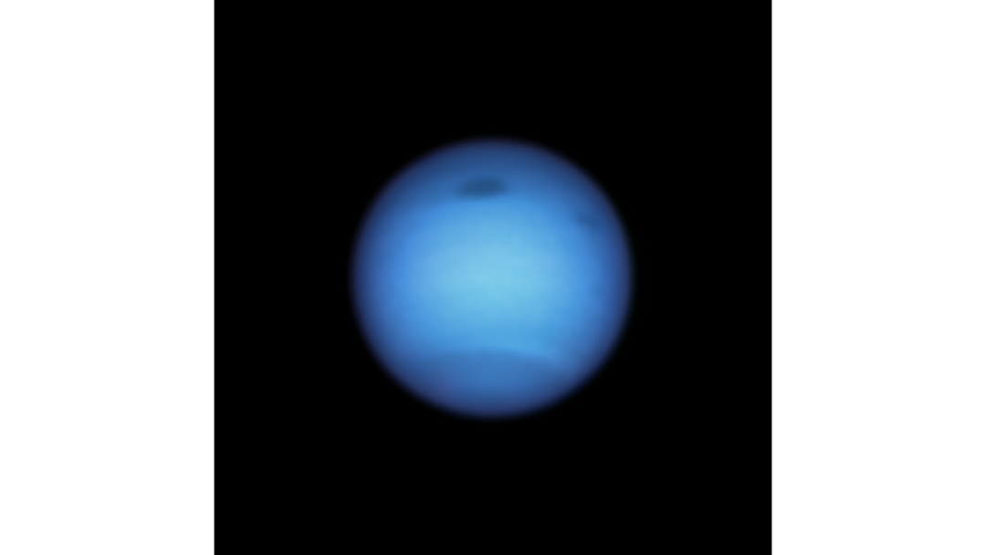 Neptune has changed the course of the mysterious dark dot and experts are confused