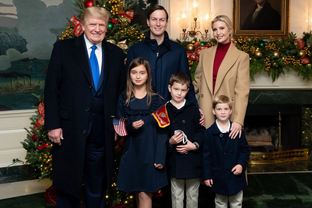 Ivanka Trump shared a Christmas family photo
