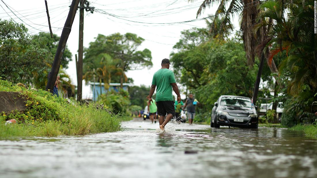 Yasa hurricane: Fiji causes landslide under curfew as powerful storm