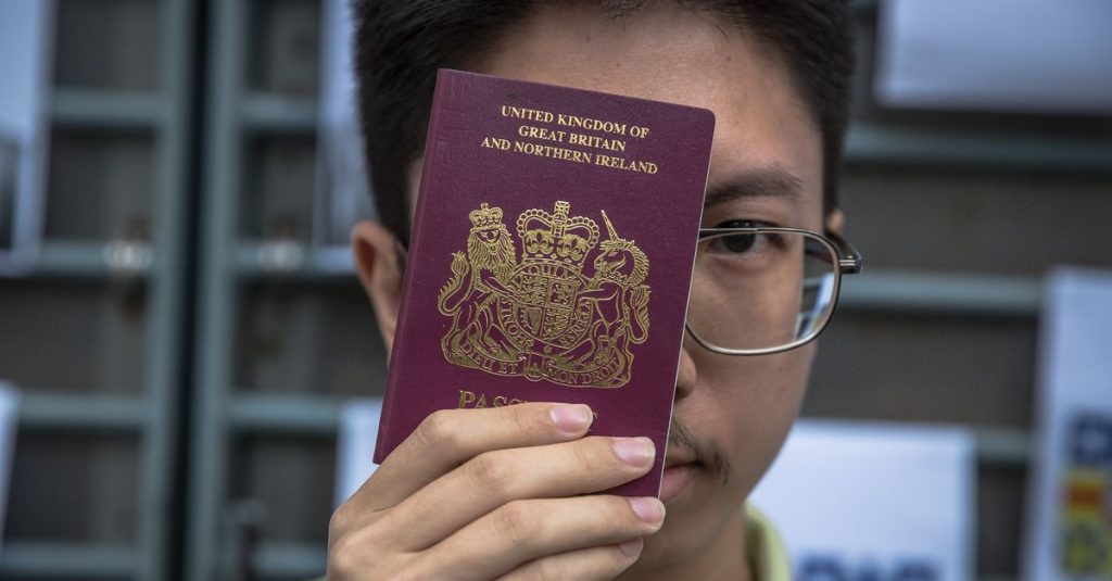 China no longer recognizes British 'overseas' passports for Hong Kong people