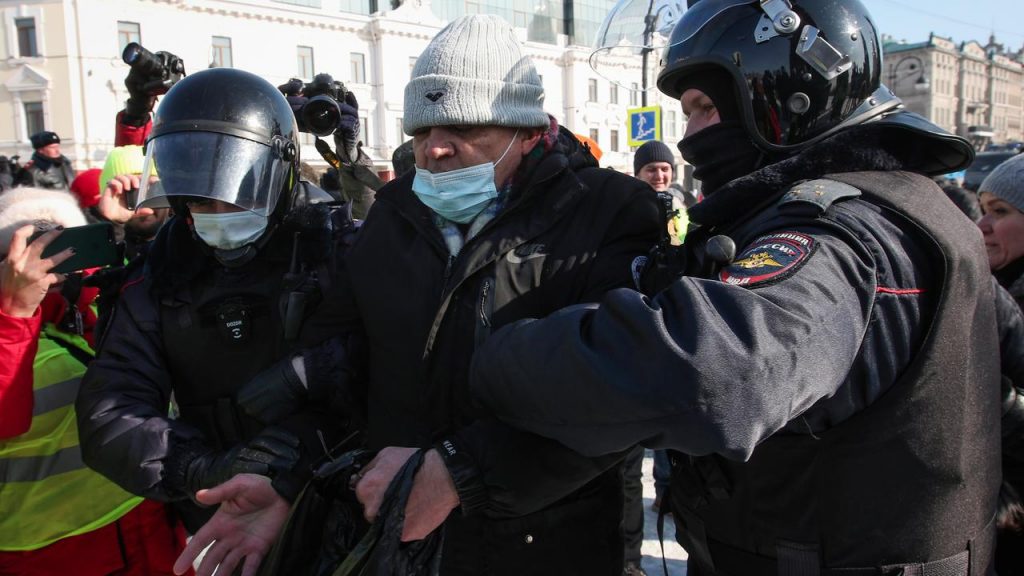 Hundreds of arrests during demonstrations for the liberation of Navalny in Russia |  NOW