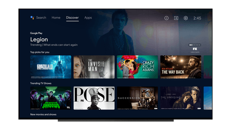 Android TV will look more like Google TV, this is what the new interface looks like