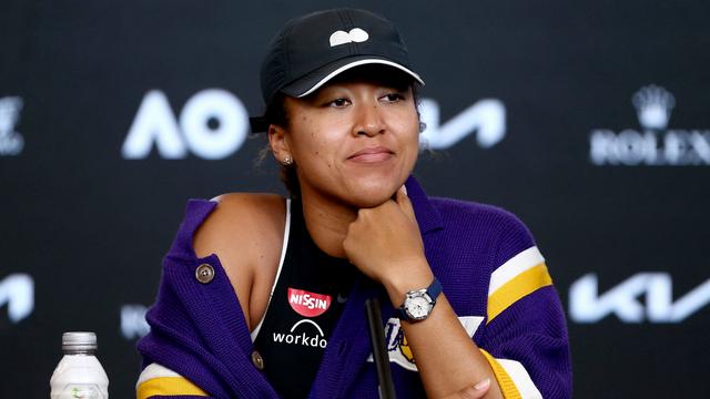 Naomi Osaka always makes a modest and stoic impression at press conferences.