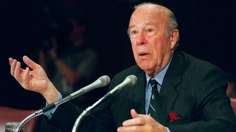 Former US Secretary of State George Shultz (100) has died