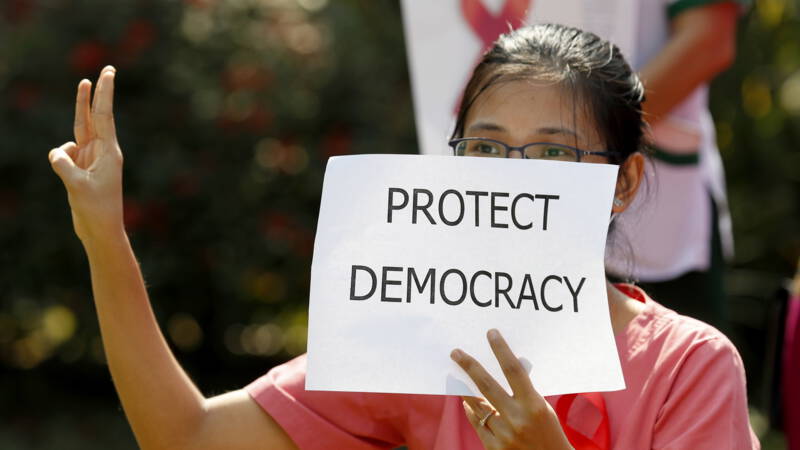Myanmar youth 'don't want history to repeat itself'