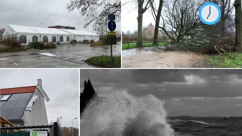 Hello!  Zeeland claims damage after storm, results of our New Year's investigation