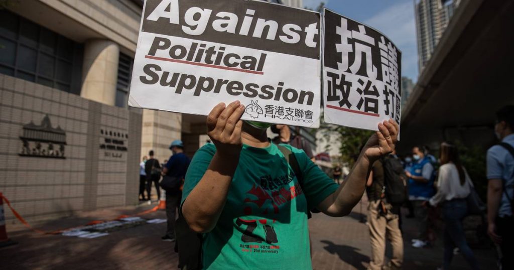 Hong Kong Court Sentences Seven Prominent Activists |  Abroad