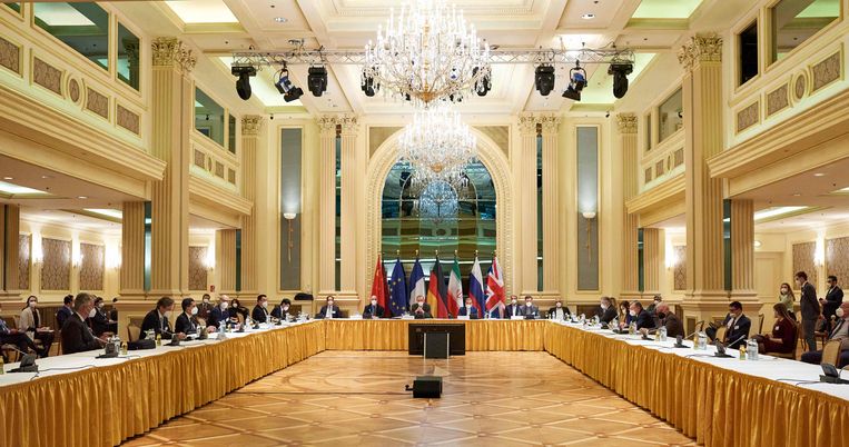 Representatives from the EU, Russia and Iran, among others, are meeting in Vienna on Tuesday.  Representatives of the Biden government are also joining Vienna to discuss, indirectly, the nuclear deal with Iran.  AFP Image