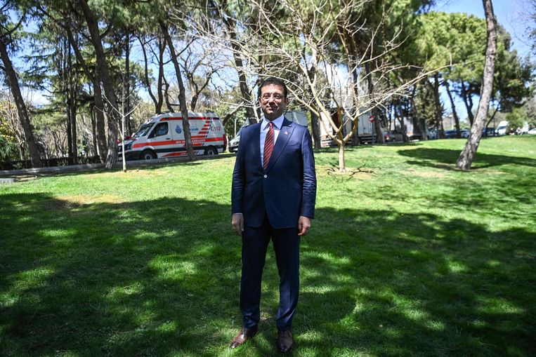 Ekrem Imamoglu, Mayor of Istanbul.  AFP Image