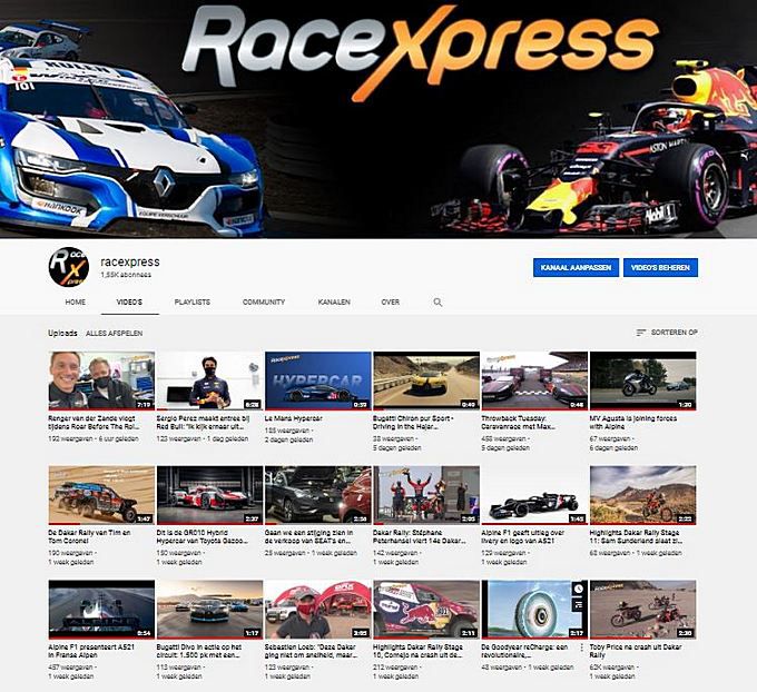 Race Express YouTube