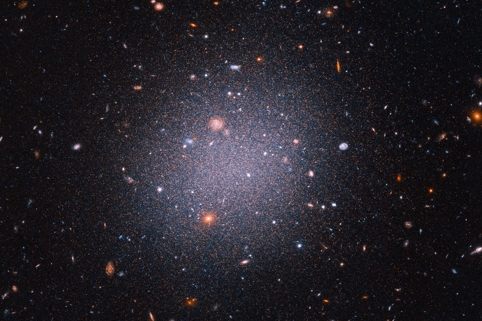 Hubble confirms the existence of galaxies that barely harbor dark matter