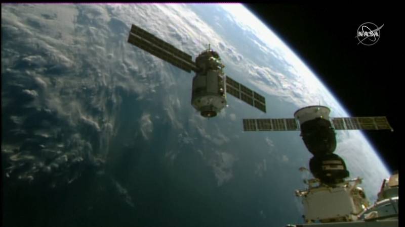 Russian module with European robotic arm linked to the ISS: "It was exciting"