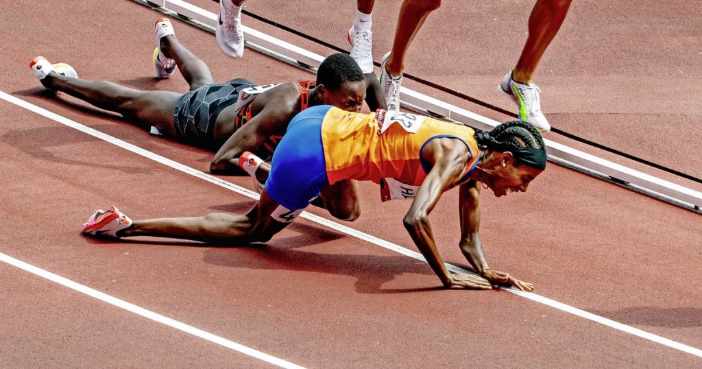 Sifan Hassan despite a fall to 1500 meters |  sport