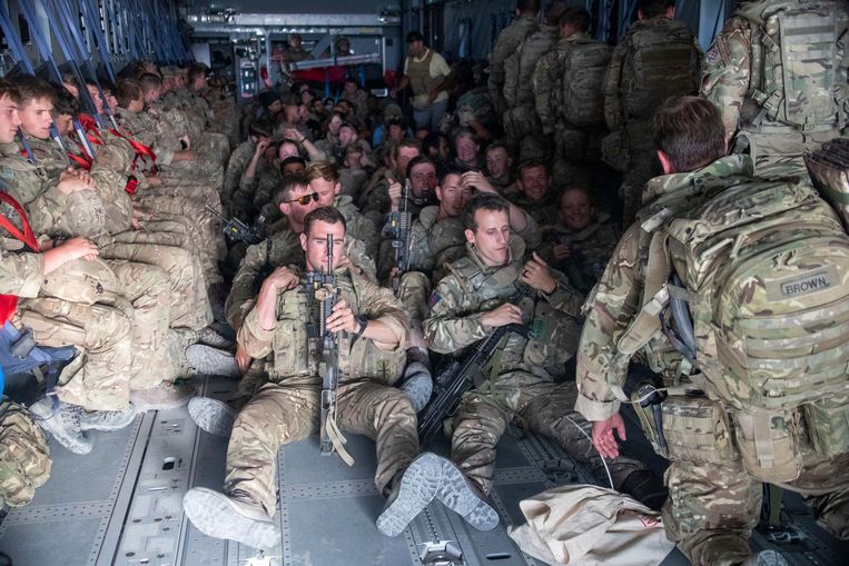 British soldiers are forced to leave Afghanistan.  America is adamant and the rest of the world must follow suit.  Apparently, there is no longer any question of a 