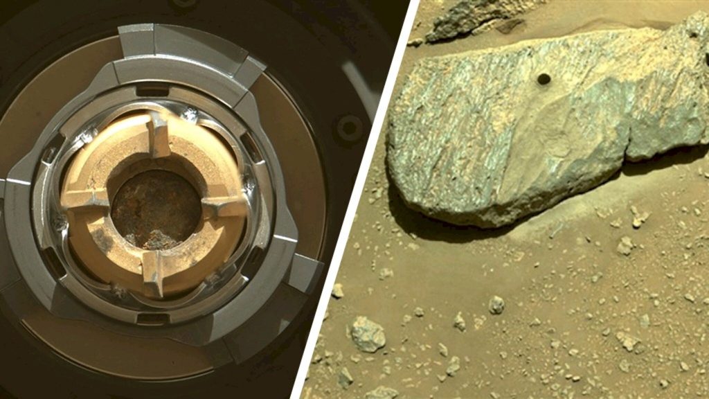 NASA rejoices: Mars explorer Perseverance secures rock dust