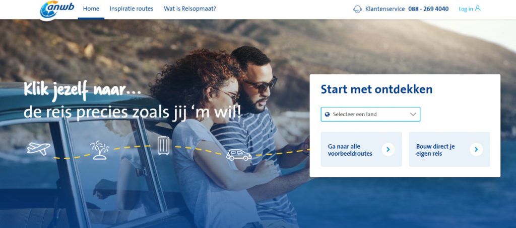 ANWB launches Reisopmaat with which consumers can compose a trip (round trip)