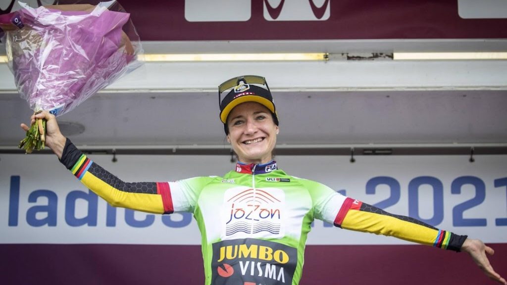 Cyclist Vos hopes for excitement until the end of the Women's Tour