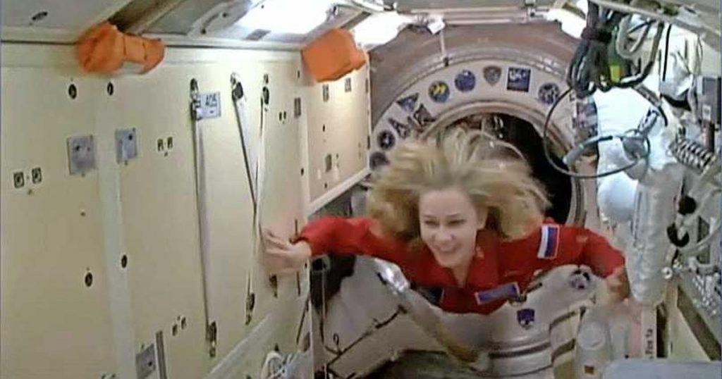 Recordings ready, the Russian actress returns from space |  Abroad