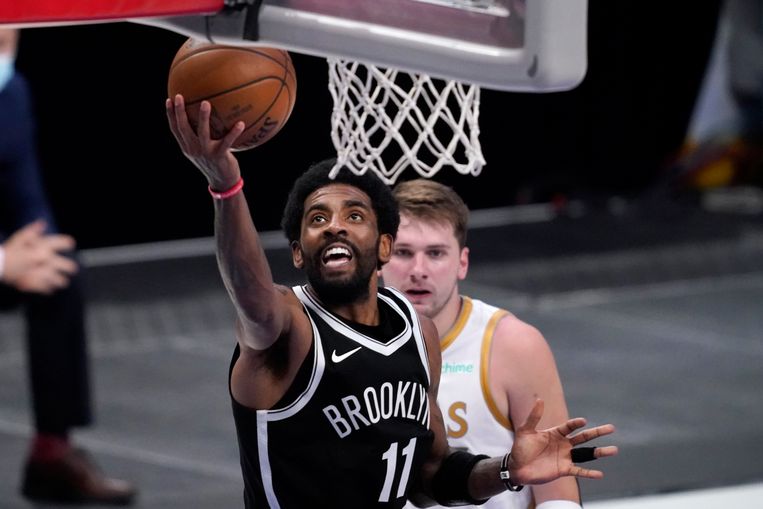 Kyrie Irving: Not vaccinated at home.  AP Image